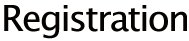 registration