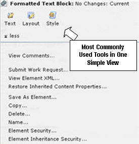 formatted text block