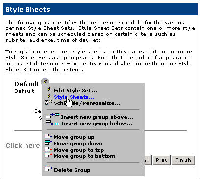 cascading style sheet