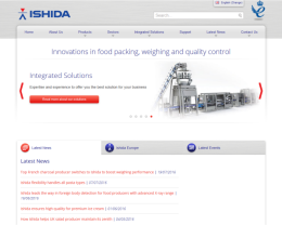 Ishida Europe Homepage