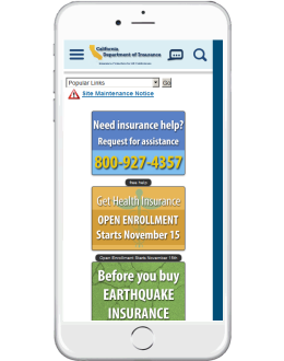 California Department of Insurance