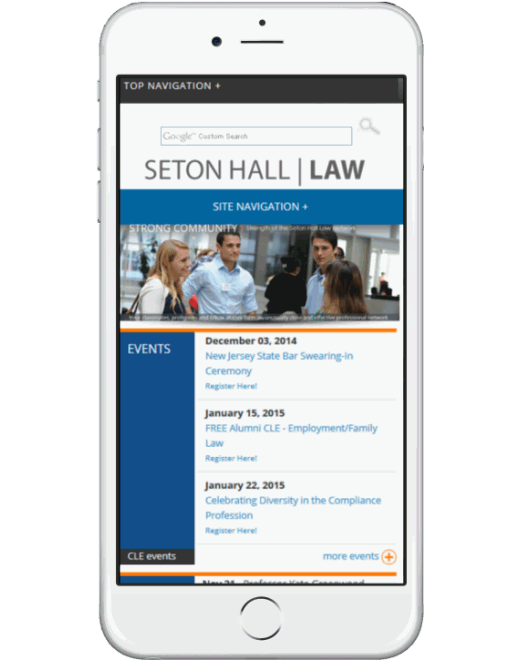 Seton Hall University School of Law Mobile