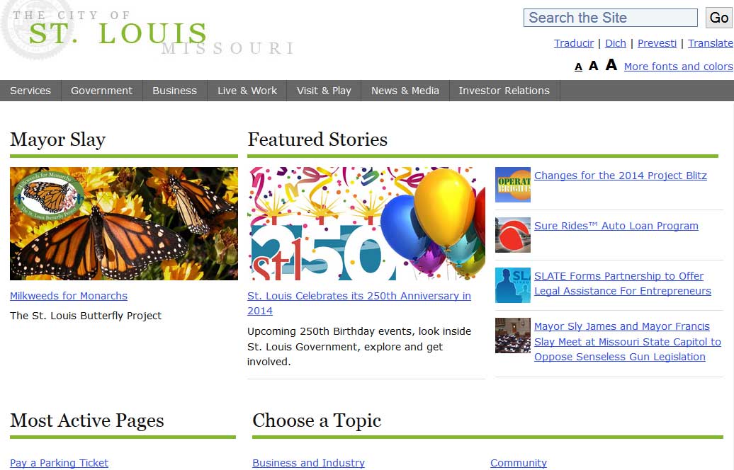 the-city-of-st-louis-missouri-website-page-1