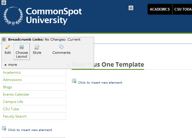 Custom breadcrumb layouts