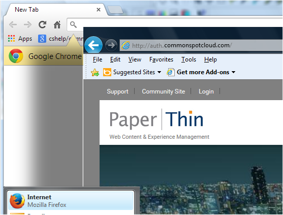 Cross-browser Authoring and Content Management