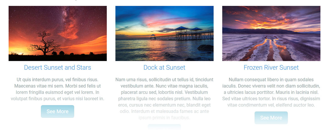 Image Textblock ImageAbove - 3 column centered Image Textblock ImageAbove - 3 column centered