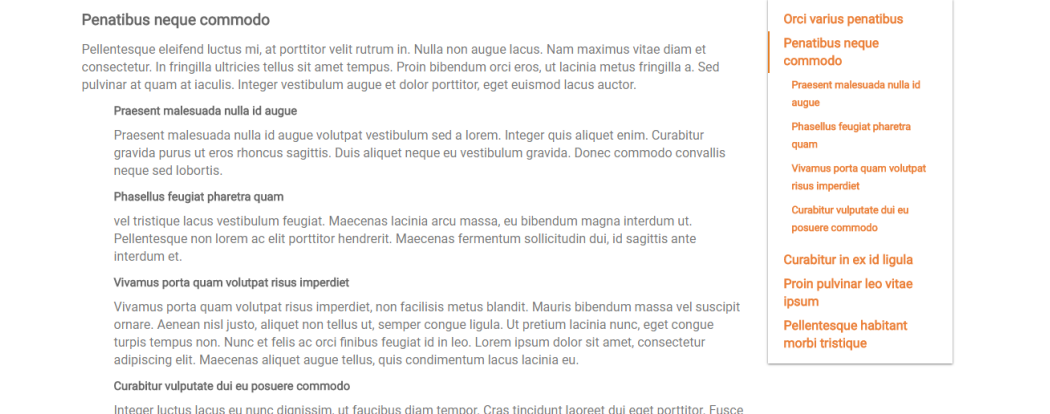 ScrollSpy Navigation Widget - expanded ScrollSpy Navigation Widget - expanded